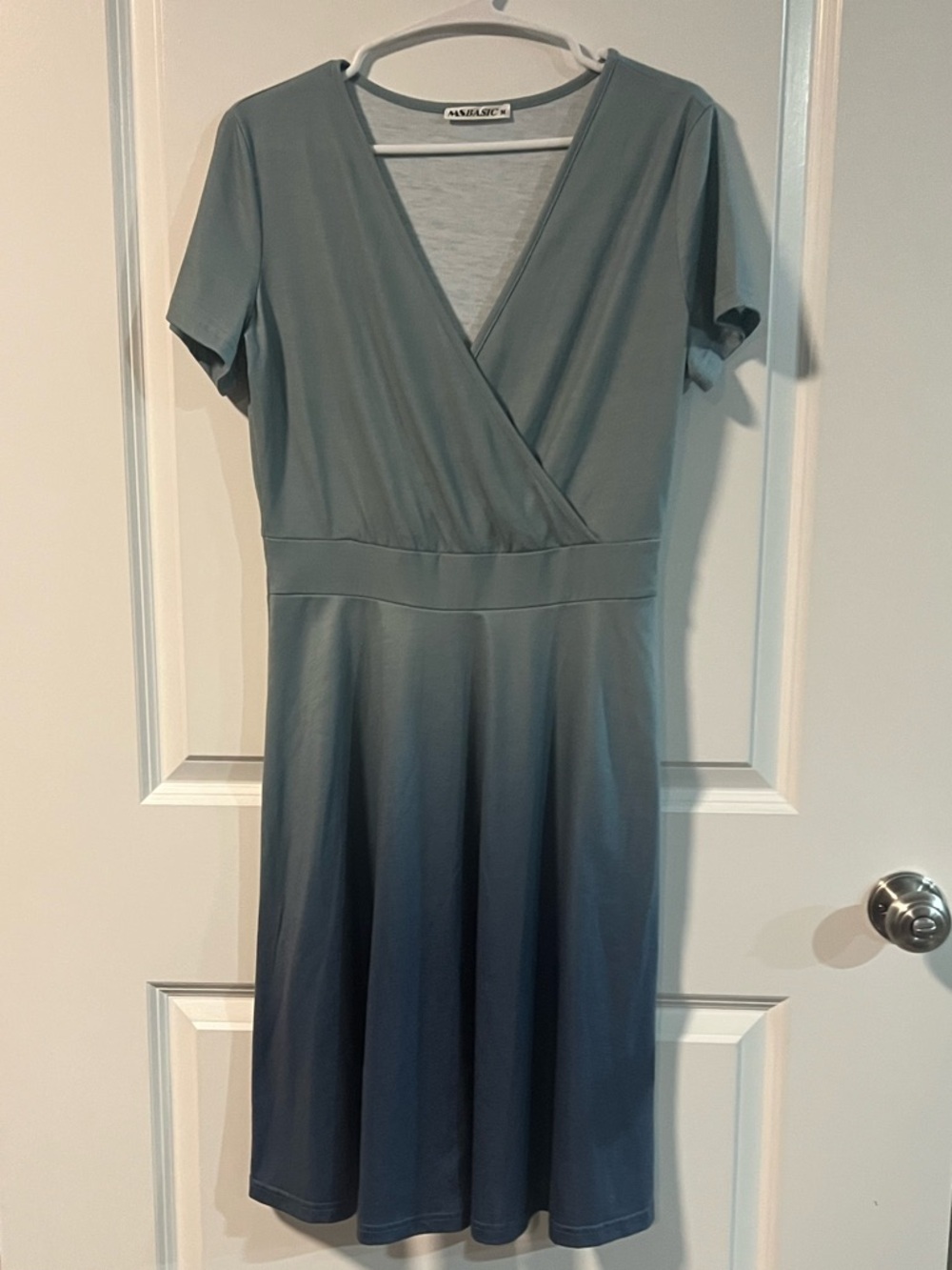MSBasic Ombre Dress Gray Original Owner Great Condition
